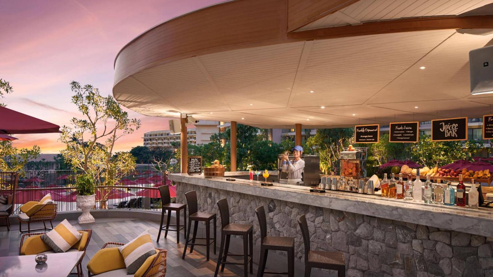 Hotel Amari Pattaya Exterior foto The Bar