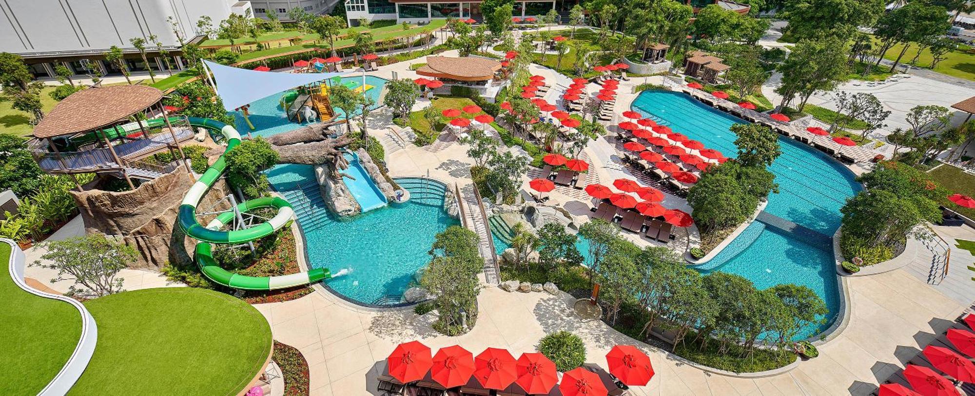Hotel Amari Pattaya Exterior foto Splash Jungle Water Park